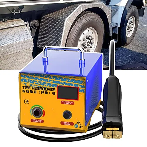 Tragbares Reifenreparatur-Set mit 1000 W Leistung und 5 m Kabel für Auto-, Motorrad-, ATV- und Industriereifen
