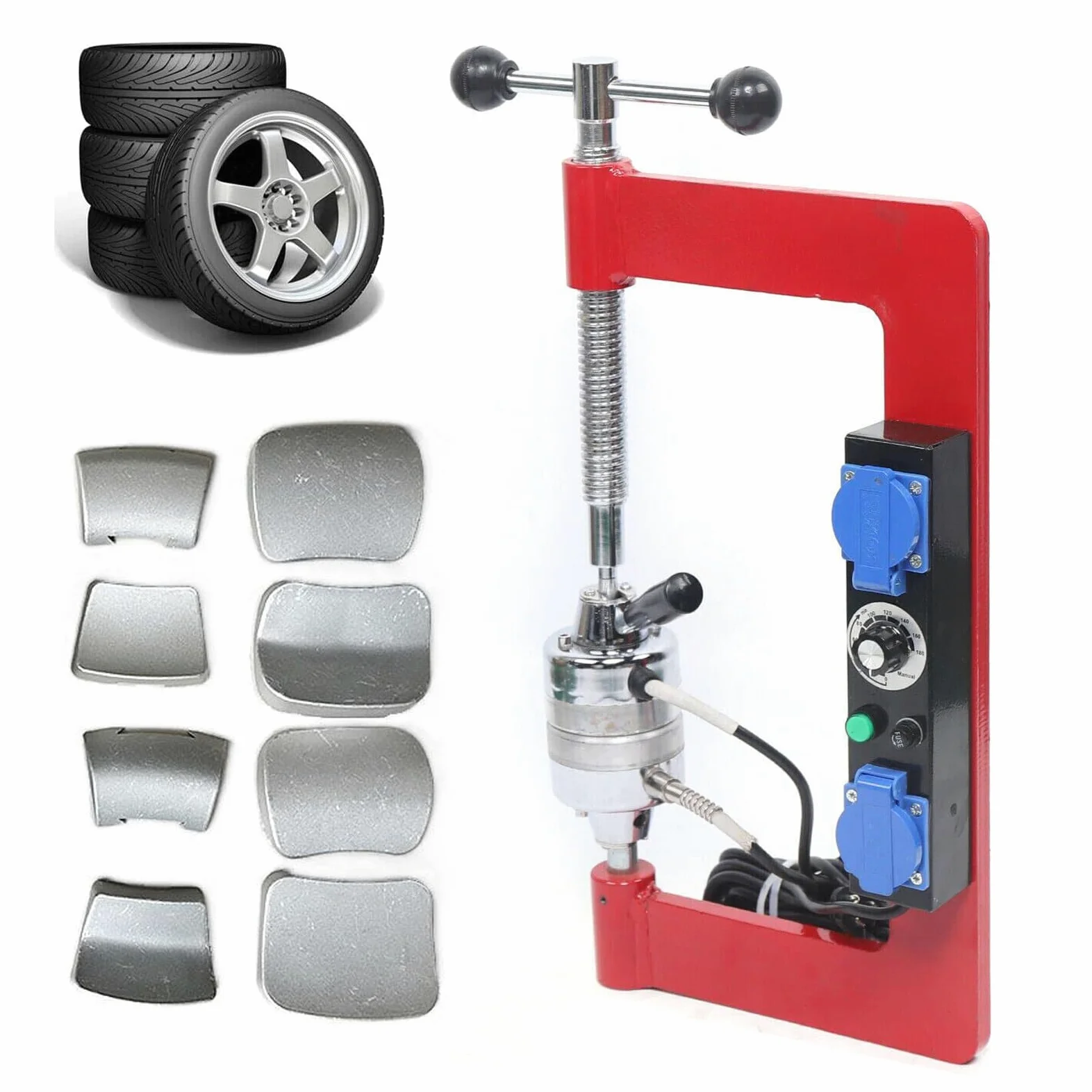 Reifenreparatur-Set mit einstellbaren Einstellungen und mehreren Formen für Auto- und LKW-Reifen-Vulkanisierung