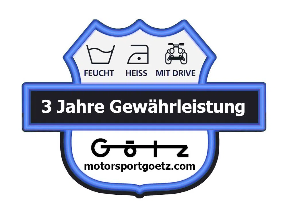 MotorsportGoetz Gepäcktasche Quad ATV Tasche schwarz vorne & hinten