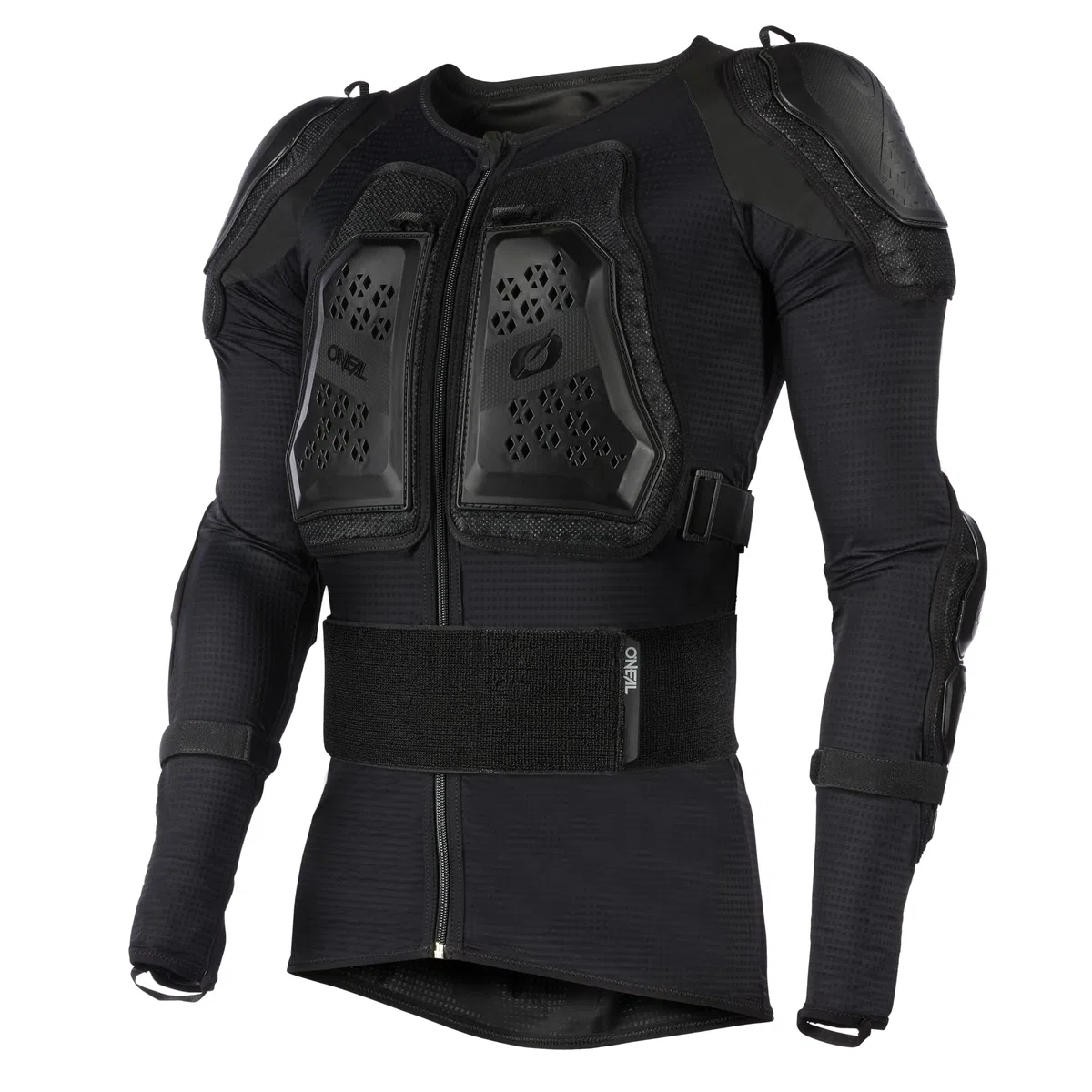 O'NEAL | Protektoren-Jacke | Motocross Enduro ATV | Verstellbare Stretchbänder, hochbelastbare Kunststoffelemente | Underdog Protector Jacke | Erwachsene | Schwarz