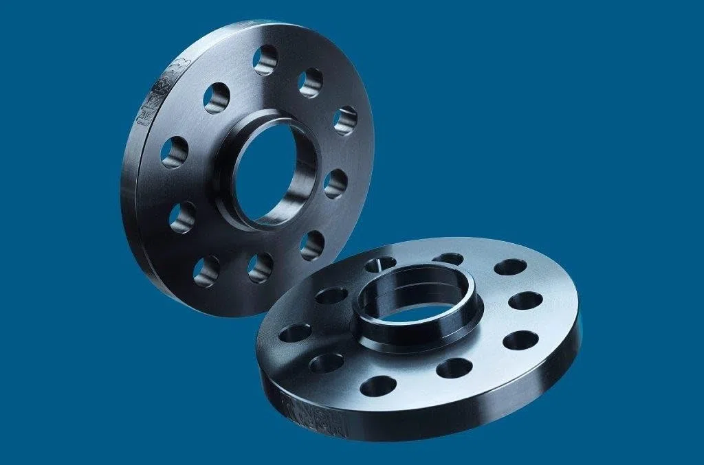 H&R DR-System Spürverbreiterungsatz 30mm pro Achse - Lochkreis 5x112 - Mittenzentrierung 66,5mm - System M14x1,5 - kompatibel mit Audi A4 Allroad B8/Mercedes - Schwarz