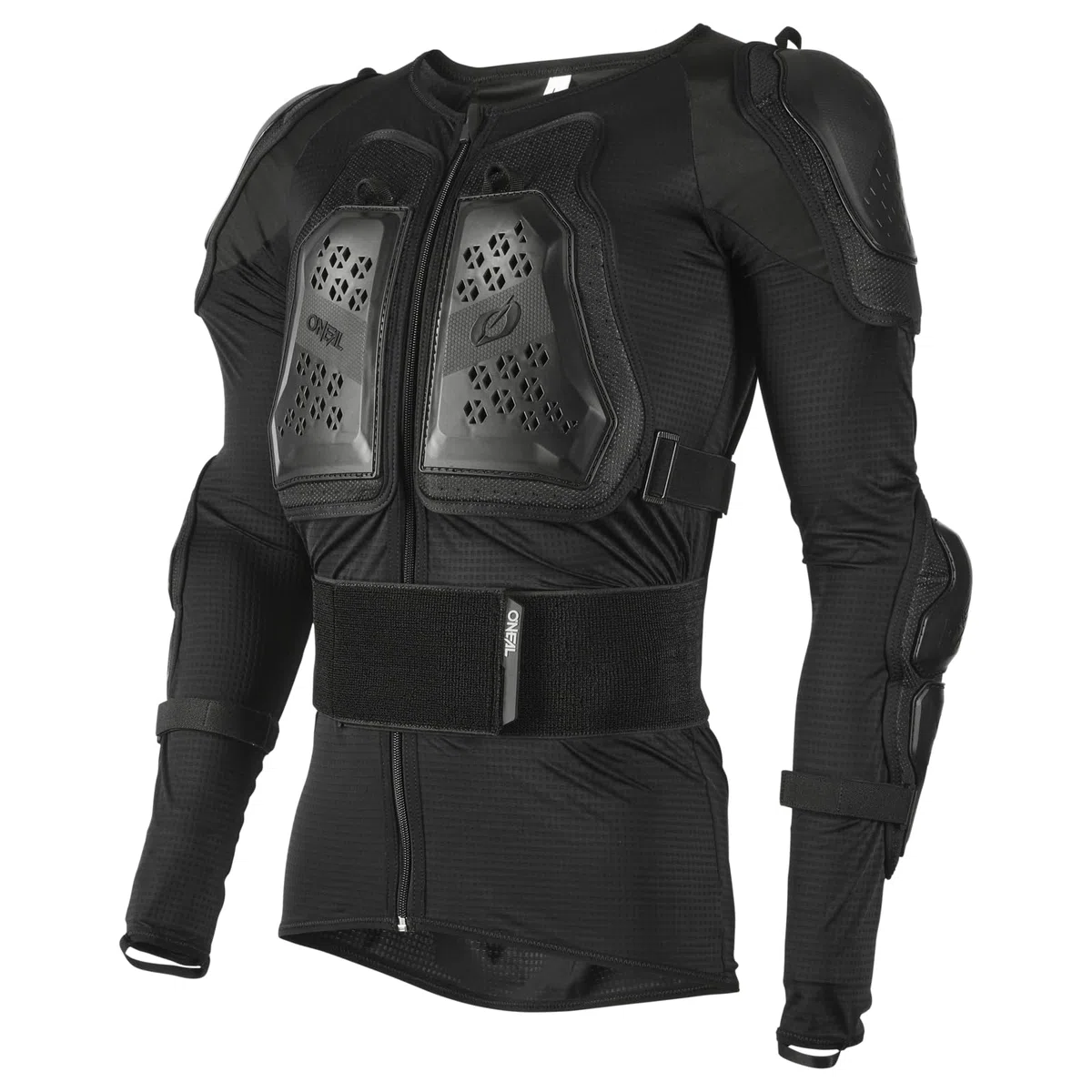 O'NEAL | Protektoren-Jacke | Motocross Enduro ATV | Verstellbare Stretchbänder, hochbelastbare Kunststoffelemente | Underdog Protector Jacke | Erwachsene | Schwarz