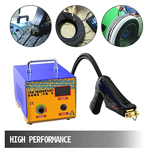 Tragbares Reifenreparatur-Set mit 1000 W Leistung und 5 m Kabel für Auto-, Motorrad-, ATV- und Industriereifen